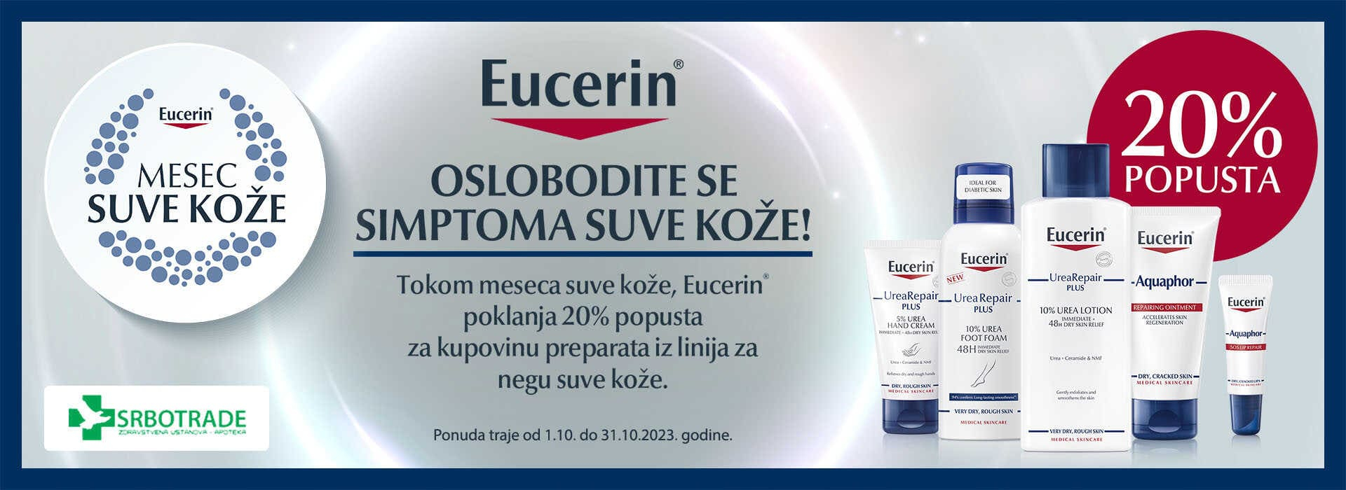 Eucerin suva koža brend - Srbotrade